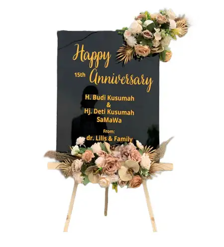 Papan Bunga Akrilik Bebesen